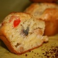 Muffins aux poivrons et harengs fumés