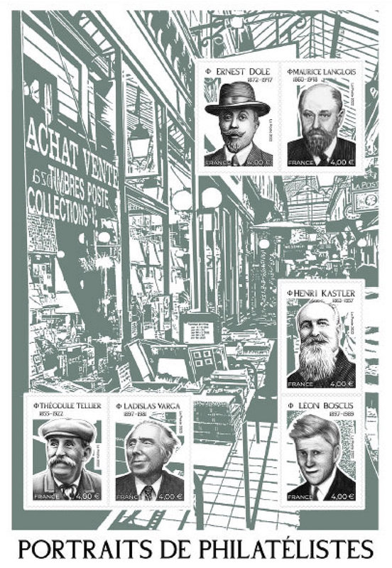 bloc philatelistes