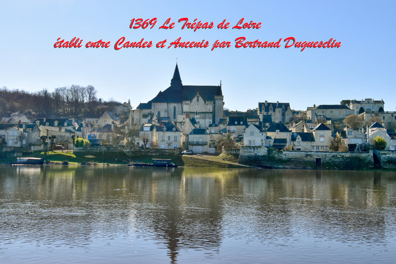 1369 Le Trépas de Loire établi entre Candes et Ancenis par Bertrand Duguesclin