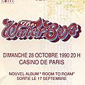 The waterboys - dimanche 28 octobre 1990 - casino de paris
