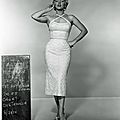 28/08/1954, tests costumes et maquillage pour the seven year itch