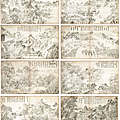 Les conquêtes de l'empereur qianlong, campagne du népal, par jia shiqiu, ming, feng ning et autres, chine, dynastie qing