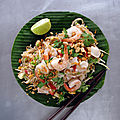 Pad thaï aux crevettes