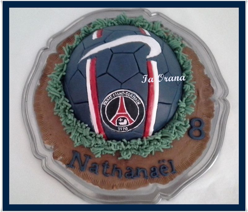 Gâteau ballon de football / Football ball cake