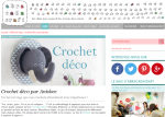 article crochetdéco sur Abracadacraft