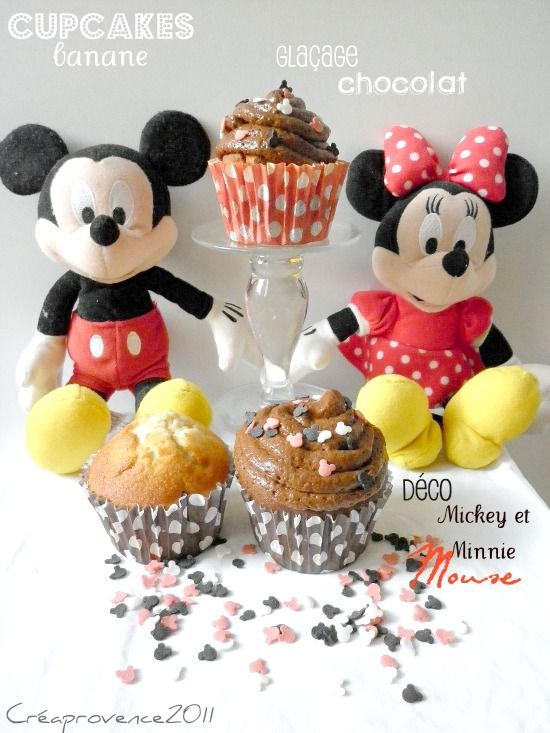 Cupcakes Mickey Mouse Minnie Quelques Idees Pour Un Anniversaire Mickey Ou Minnie Prunille Fait Son Show