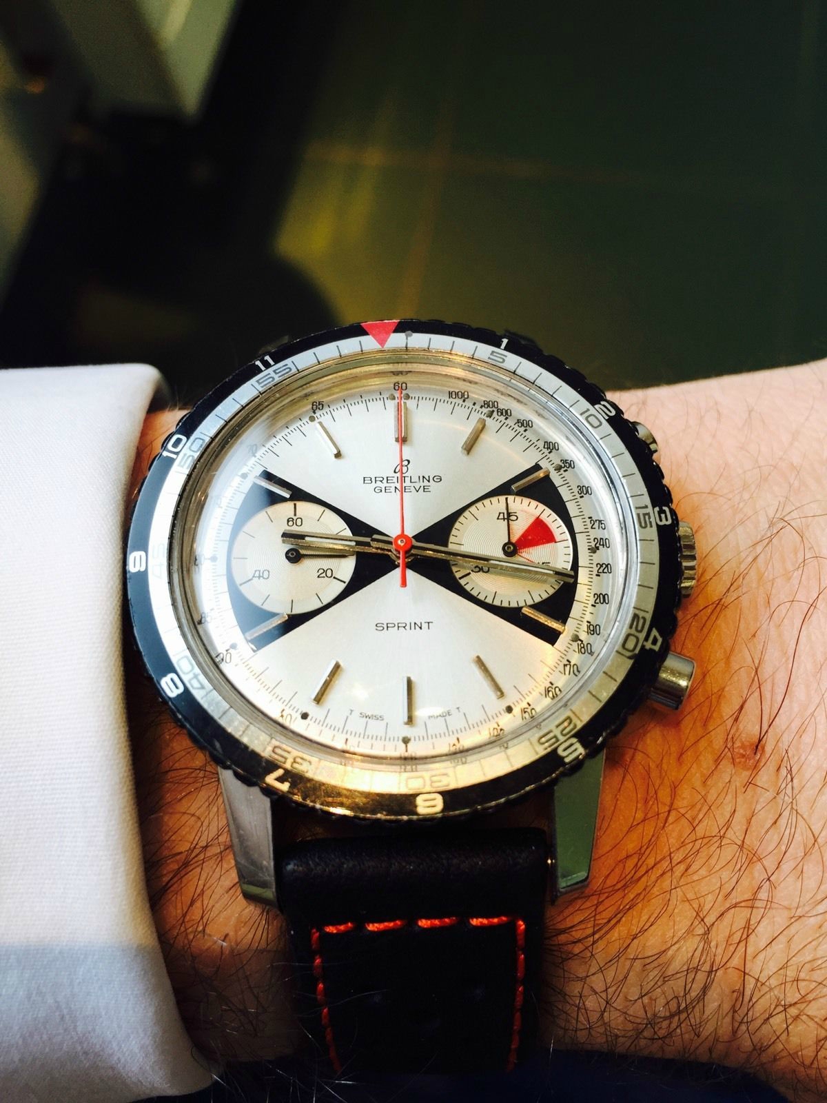 breitling sprint 2010 butterfly dial 3