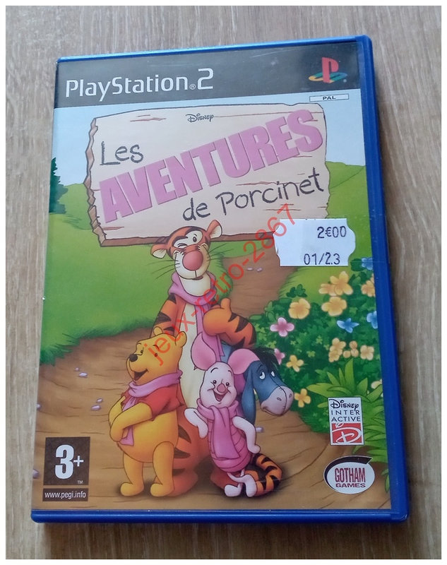 Jeu Playstation 2 Disney Les Aventures de jeuxretro2867