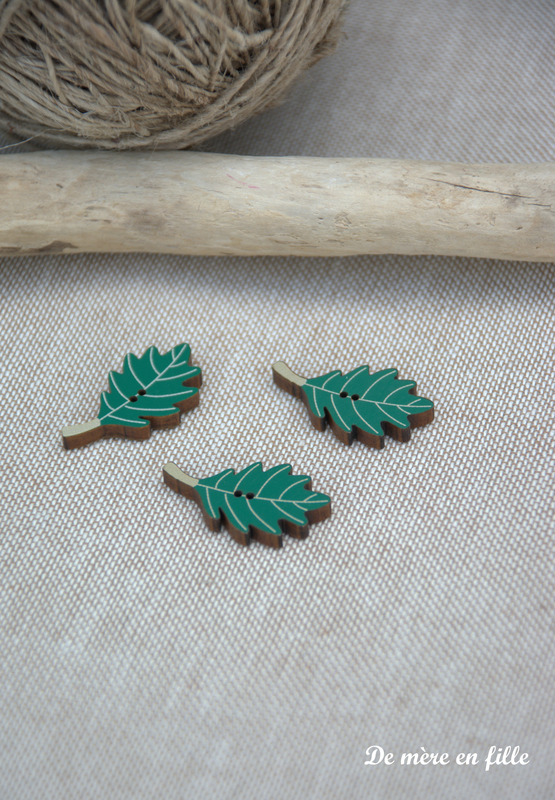 feuilles de chêne verte
