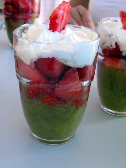 Verrines aux fruits de printemps. - Cuisine.... émois!
