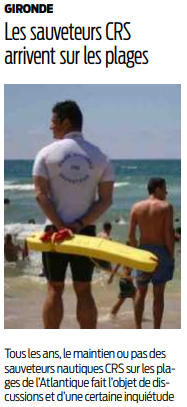 2019 07 02 SO Les sauveteurs CRS arrivent sur les plages