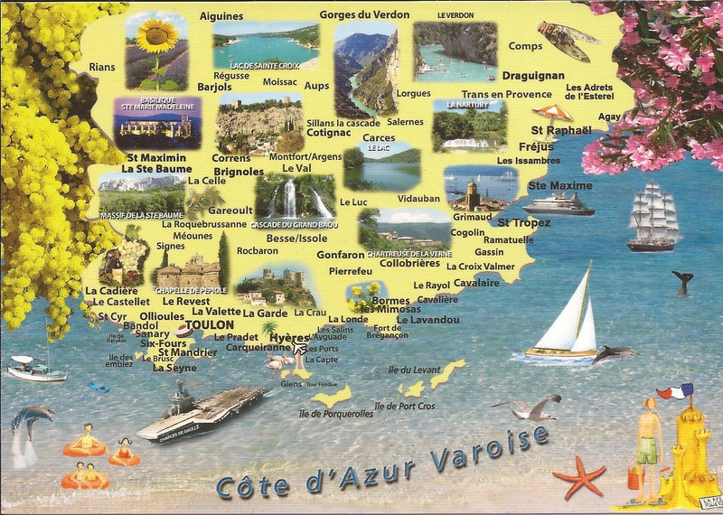 Côte d'azur varoise