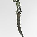 Dagger, 17th to 18th century, indian, deccan, possibly hyderabad