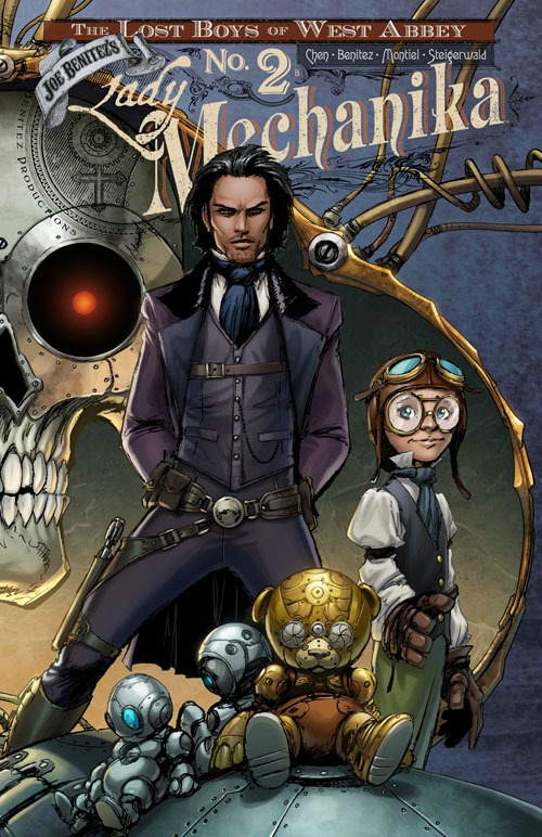 benitez lady mechanika the lost boys of west abbey 02