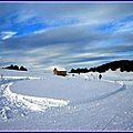 Sortie ski plateau de Retord (Ain)