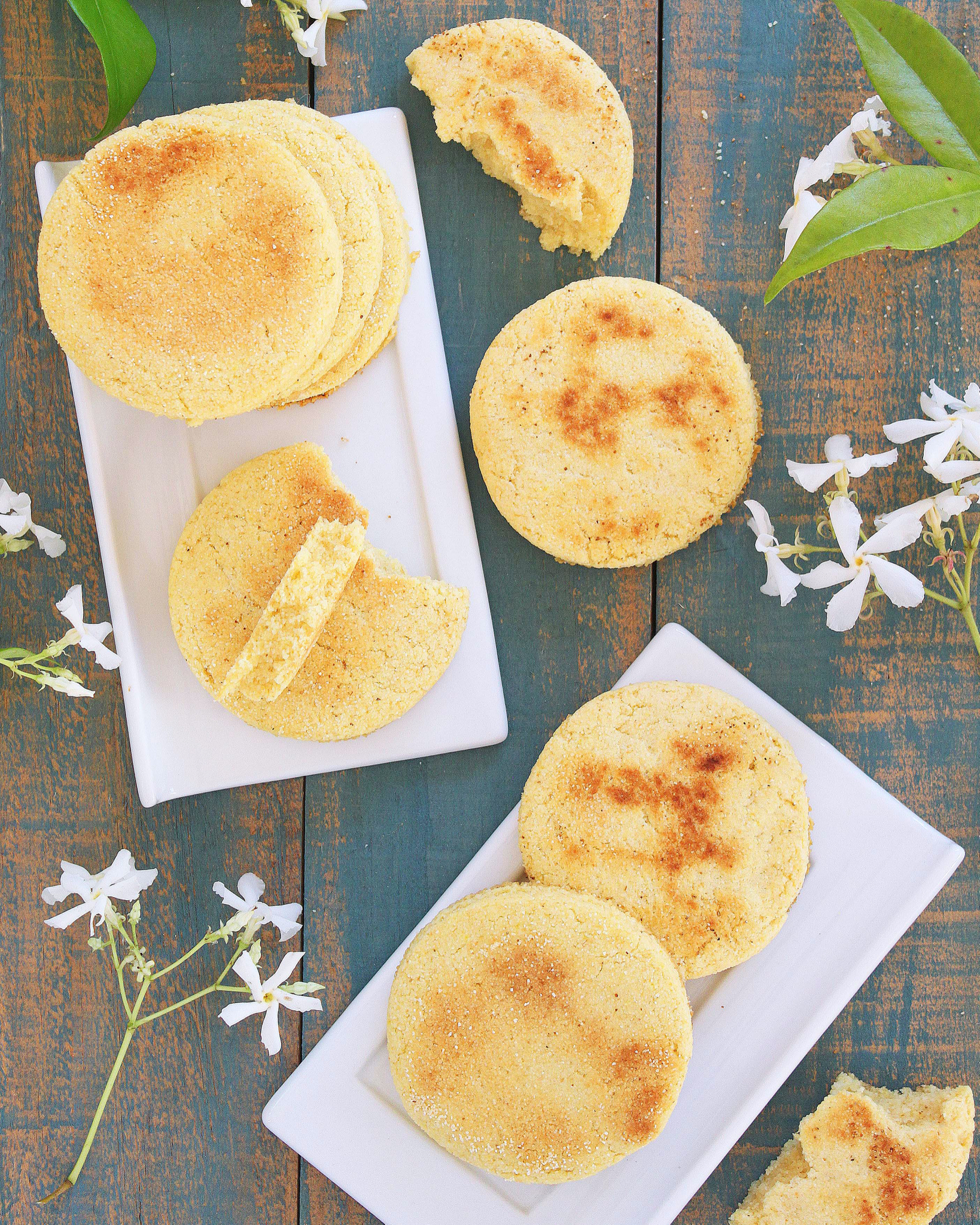 GALETTE DE MAÏS OU HARCHA AU MAÏS 