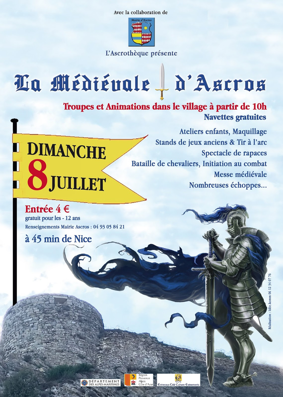 affiche medevial entrevaux