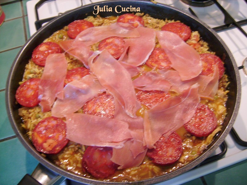 Paella con Carne a la Murciana La Cucina di Julia