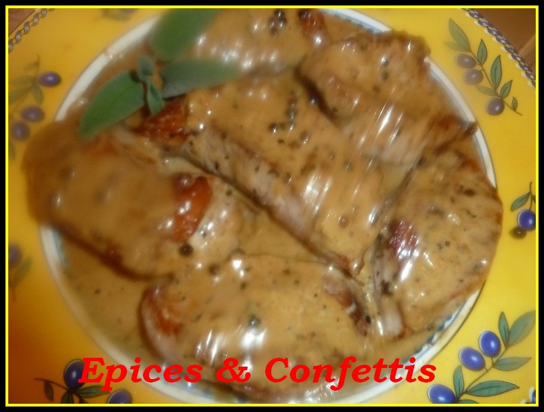 FILET DE PORC AU .. EPICES & CONFETTIS
