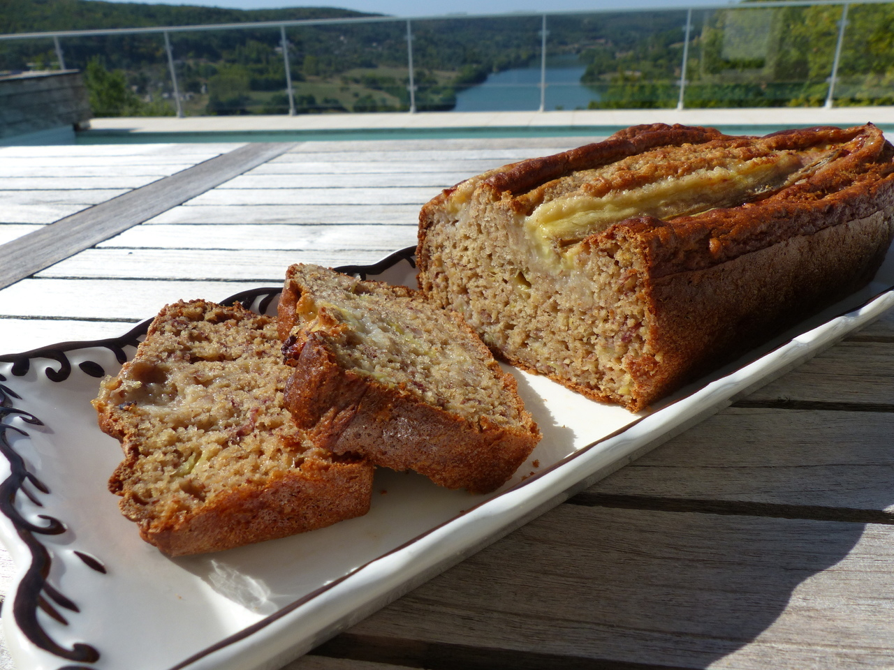 Banana Bread A La Compote Sans Beurre Et Sans Sucre Ajoute Philandcocuisine