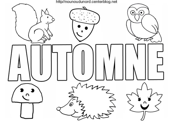 Coloriages Automne Assistante Maternelle Argenteuil Orgemont