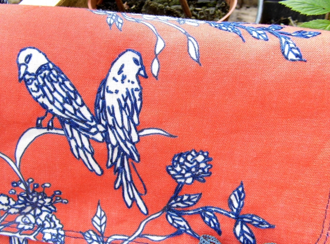 sac 3C Orange et oiseaux 2 Mai 2016