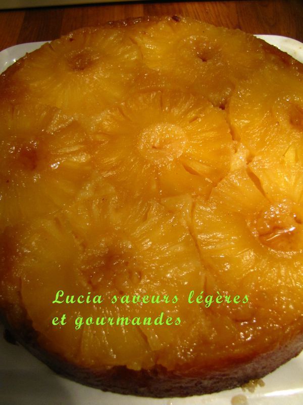 Gateau Renverse A L Ananas Indemodable Lucia Saveurs Legeres Et Gourmandes