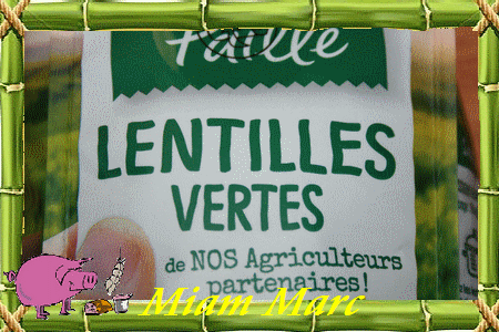 Anim marche lentilles