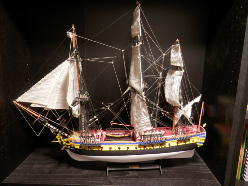 Maquette de bateau : Hermione La Fayette - New CAP Maquettes