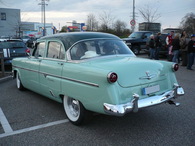 1954 Ford customline four door #9