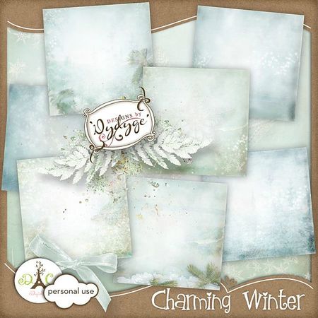 charming winter papers