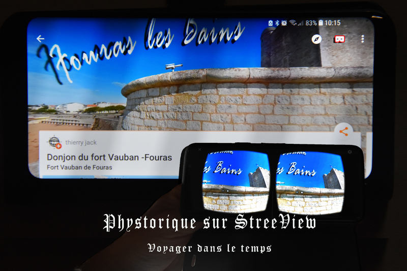 PHystorique sur StreeView - voyager dans le temps