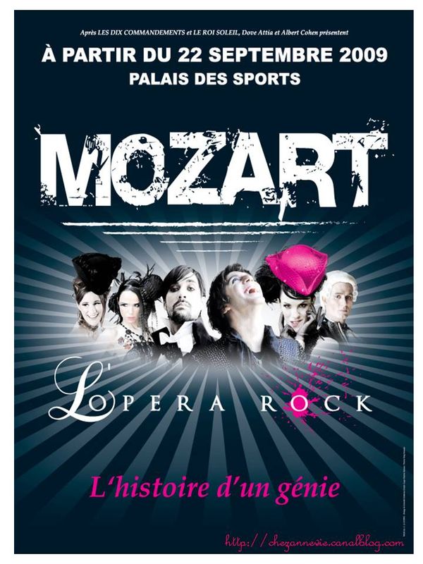 Mozart L Opera Rock Par Ici Chez Anne Vie