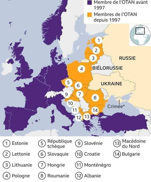 europe de l'otan depuis 1997
