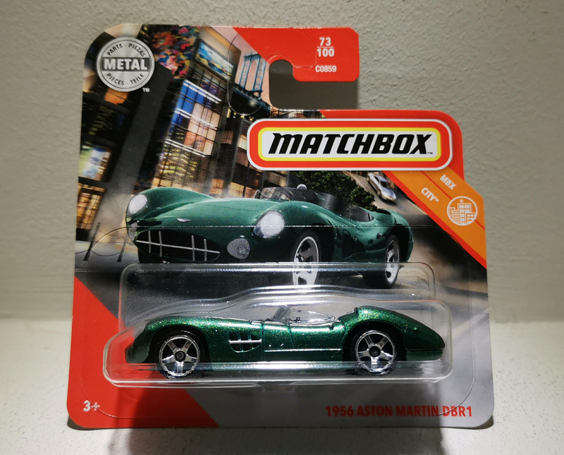 Aston Martin DBR1 de 1956 (Matchbox)