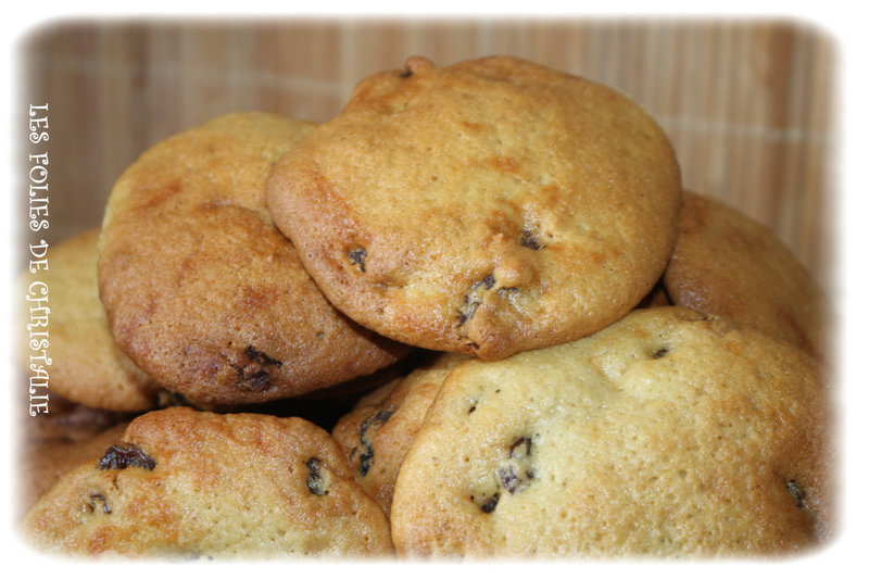 Cookies aux raisins secs 5