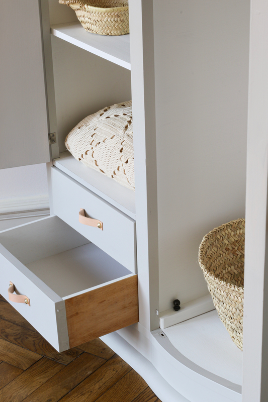 Armoire asymétrique vintage TRENDY LITTLE®