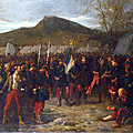 Massé, Emmanuel les funérailles d'un drapeau (1874)