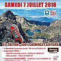 Trails Lacs Chamrousse Belledonne 2018