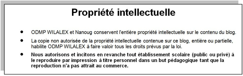 Propriété intellectuelle