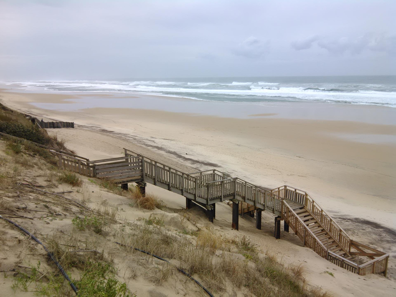 Photo-passerelle-descente-plage-biscarosse-plage