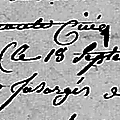 Histoire de jean ganne « mort dans l’affaire de coron » le 18 septembre 1793