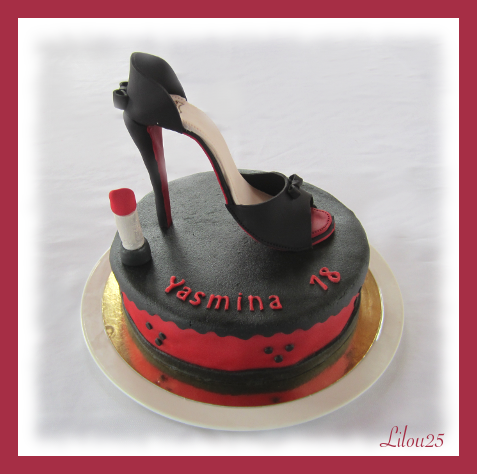 Chaussure Louboutin Gateaux En Fete De Lilou 25