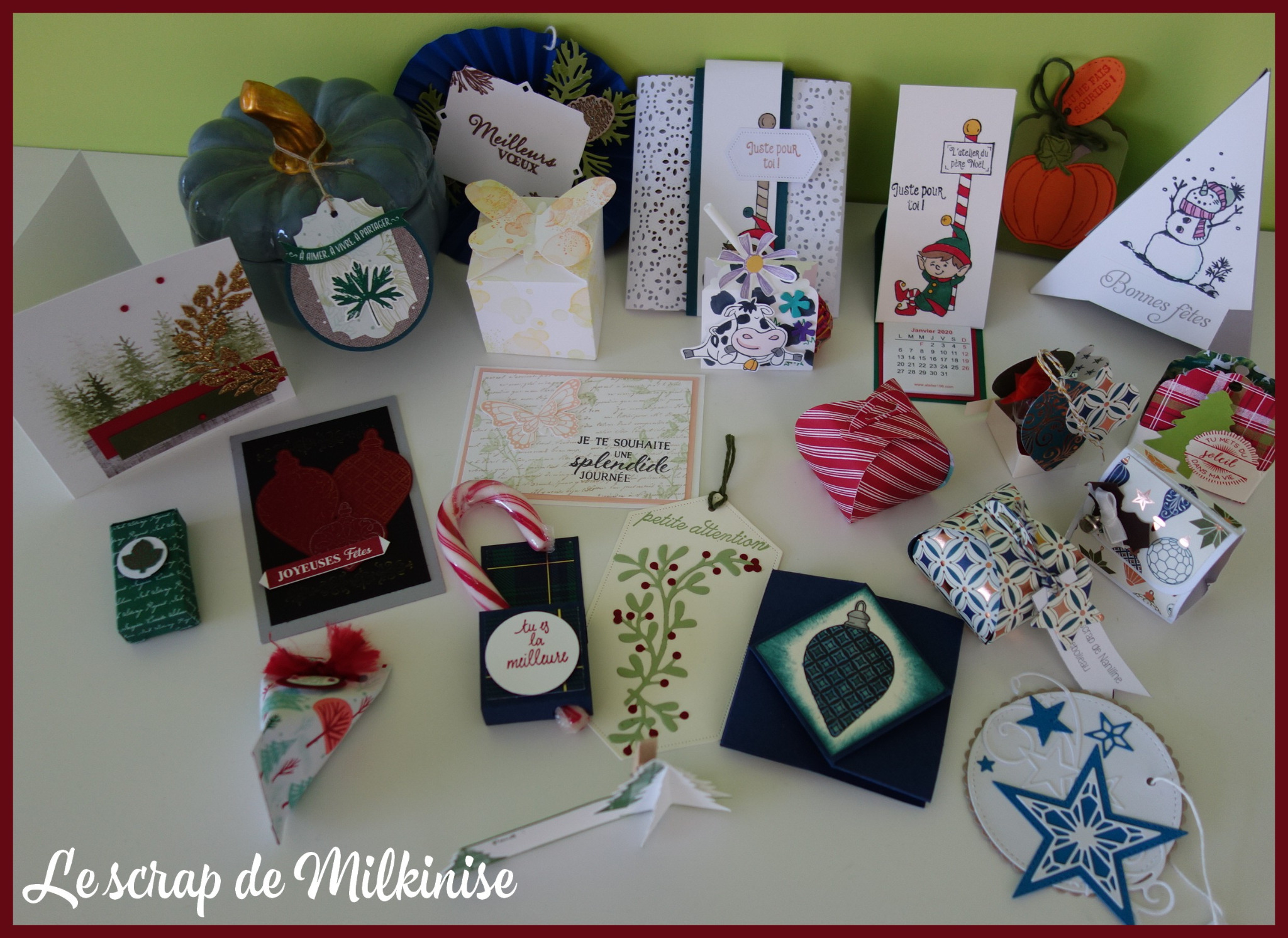Stamp' Off: Les swaps et cadeaux reçus - Le scrap de Milkinise