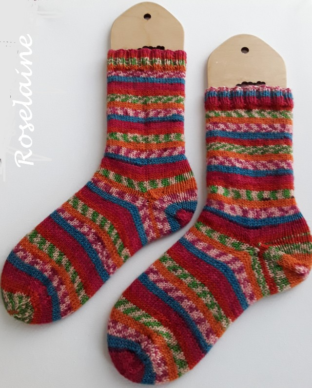 Roselaine cho7 sock yarn venus 2