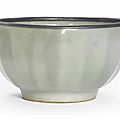 A Longquan celadon deep bowl, Southern Song Dynasty (1127-1279)