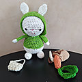 #crochet : créez vos animaux amigurumi #1 le lapin espiègle