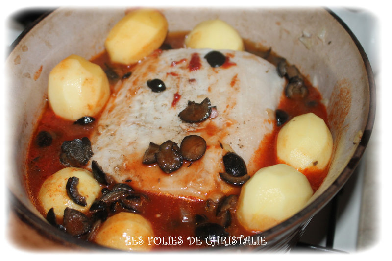 Rôti de porc à l'andalouse 1