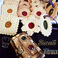 Biscuits vitraux ou miroir