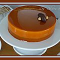 Entremets vanille caramel4
